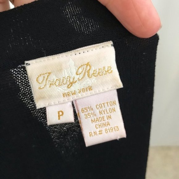 Tracy Reese Button Front Little Black Dress - Picture 3 of 4